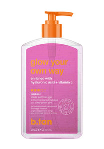 b.tan Glow Your Own Way Clear Gel